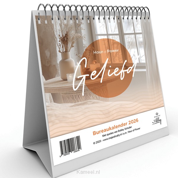 Productafbeelding: voorkant van Bureaukalender hour of power je bent gel