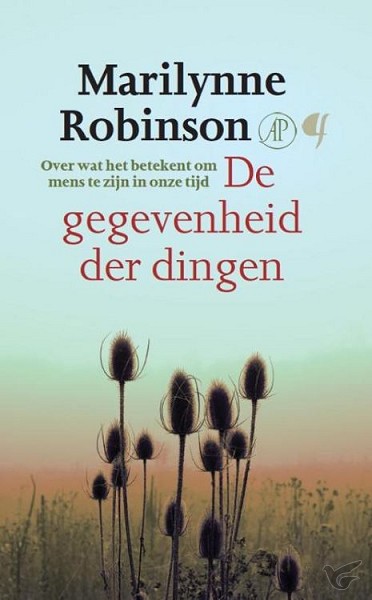 Productafbeelding: voorkant van Gegevenheid der dingen