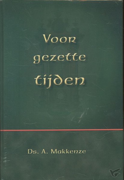 Productafbeelding: voorkant van Voor gezette tijden