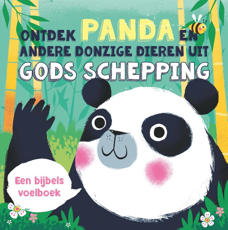 Productafbeelding: voorkant van Ontdek Panda en andere donzige dieren uit Gods schepping