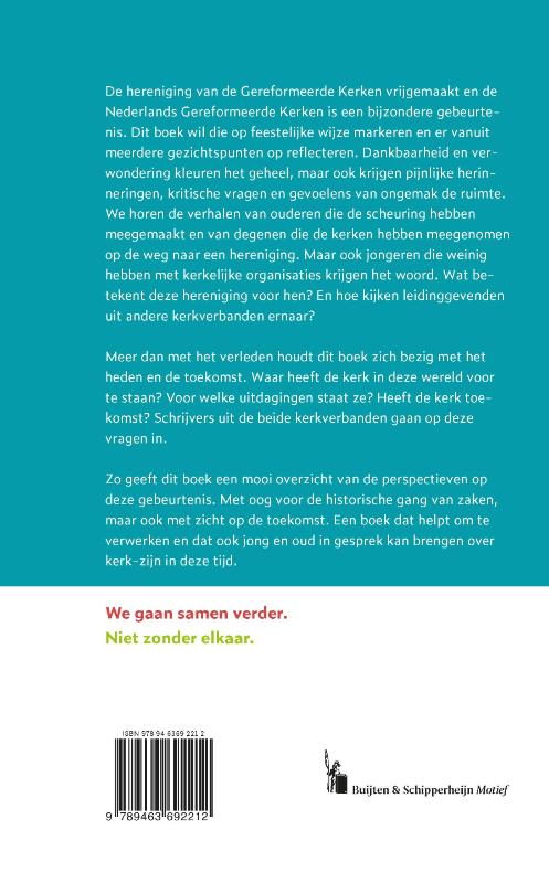 Productafbeelding: achterkant van Niet zonder elkaar