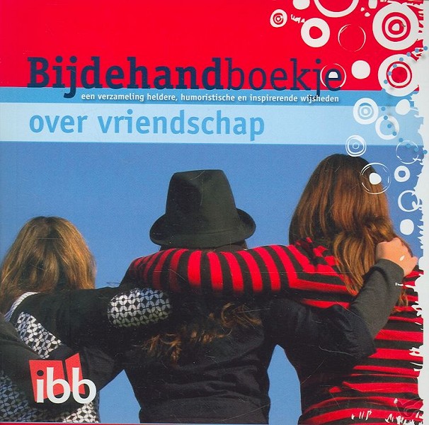 Productafbeelding: voorkant van Bijdehandboekje over vriendschap