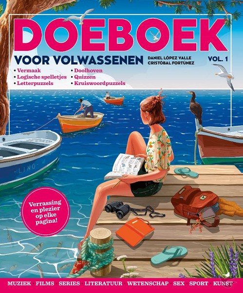 Productafbeelding: voorkant van Doeboek voor volwassenen vol. 1