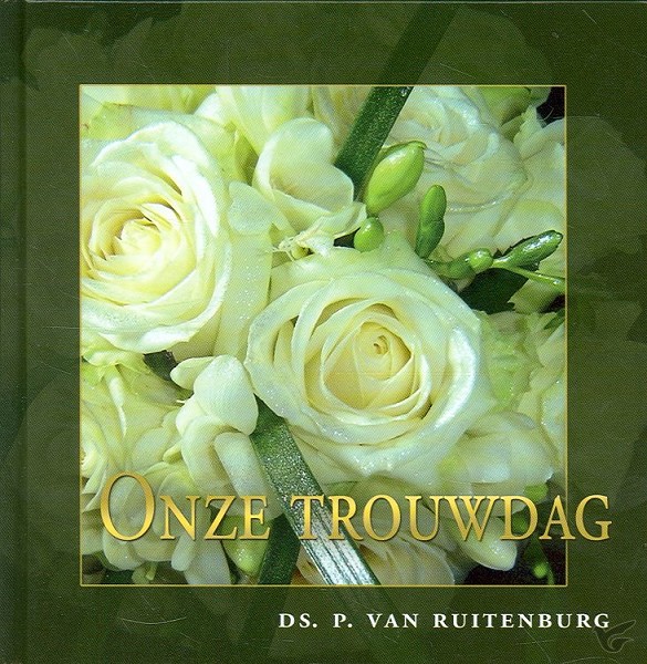 Productafbeelding: voorkant van Onze trouwdag