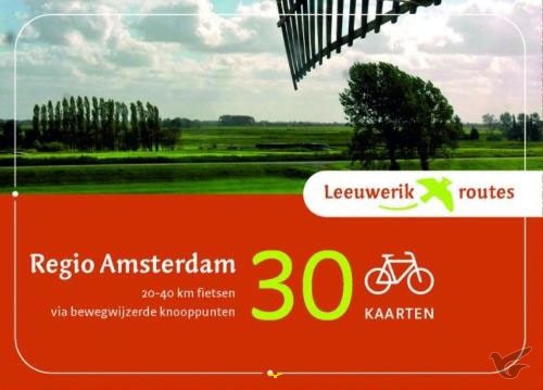 Productafbeelding: voorkant van Leeuwerikroutes amsterdam