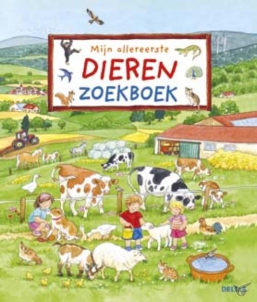 Productafbeelding: voorkant van Mijn allereerste dieren zoekboek