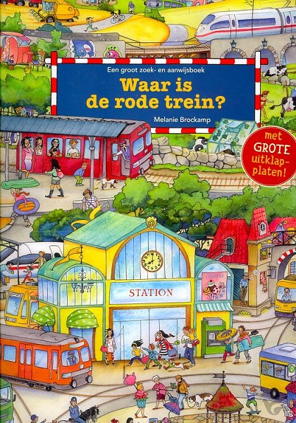 Productafbeelding: voorkant van Waar is de rode trein