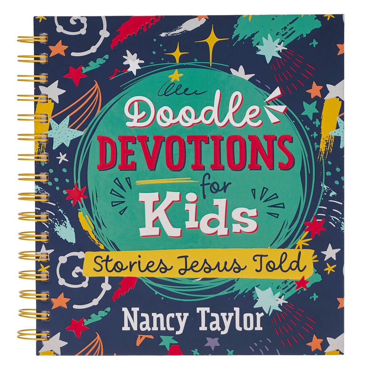 Productafbeelding: voorkant van Doodle Devotions for Kids: Stories Jesus Told