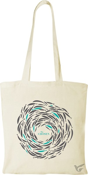 Productafbeelding: voorkant van The Chosen - Totebag (katoen)