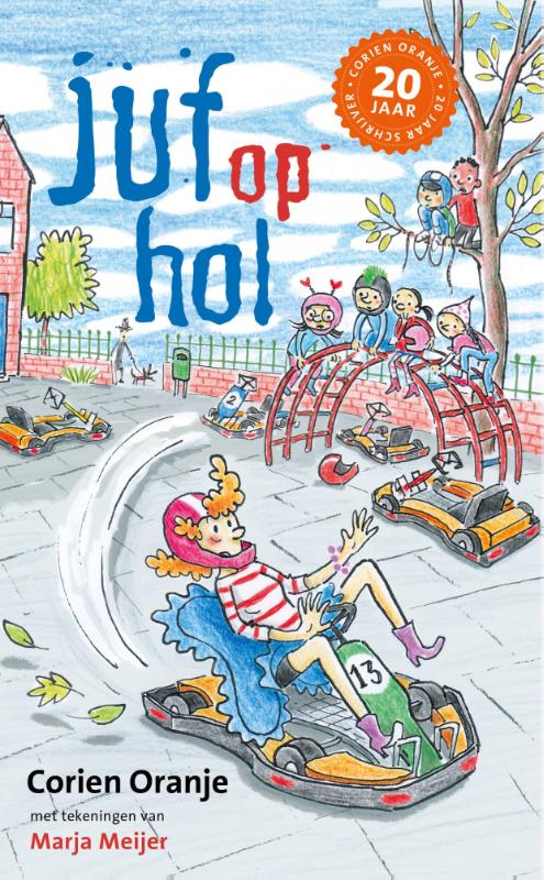 Bestel nu Juf op hol Productafbeelding: voorkant van Juf op hol