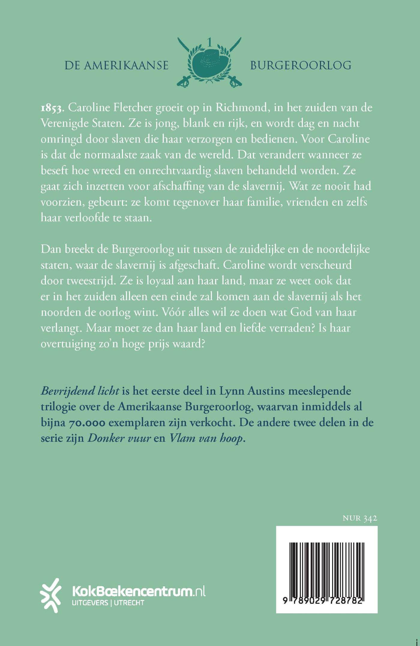 Productafbeelding: achterkant van Bevrijdend licht