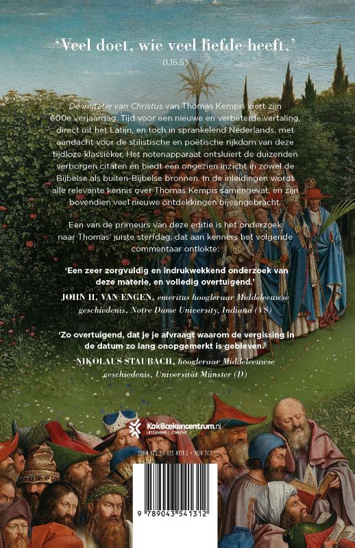 Productafbeelding: achterkant van De imitatie van Christus