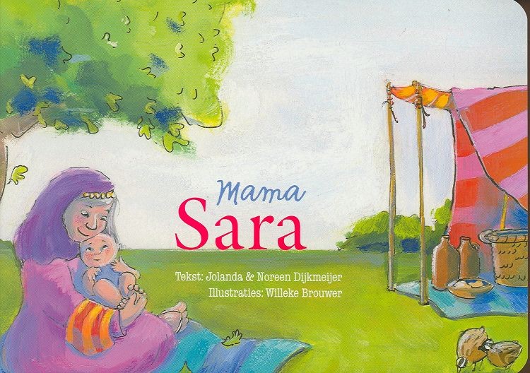 Productafbeelding: voorkant van Mama sara kartonboek