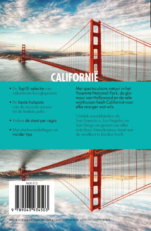 Productafbeelding: achterkant van Californië