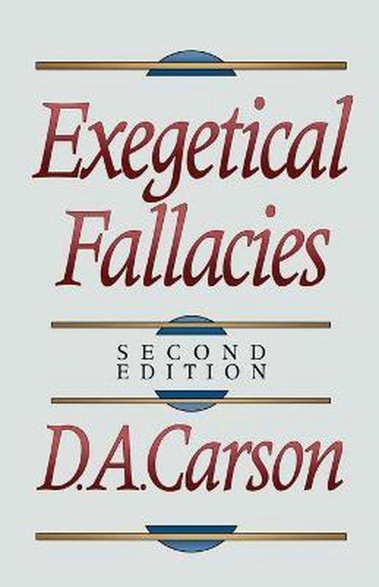 Productafbeelding: voorkant van Exegetical Fallacies - 2nd ed.