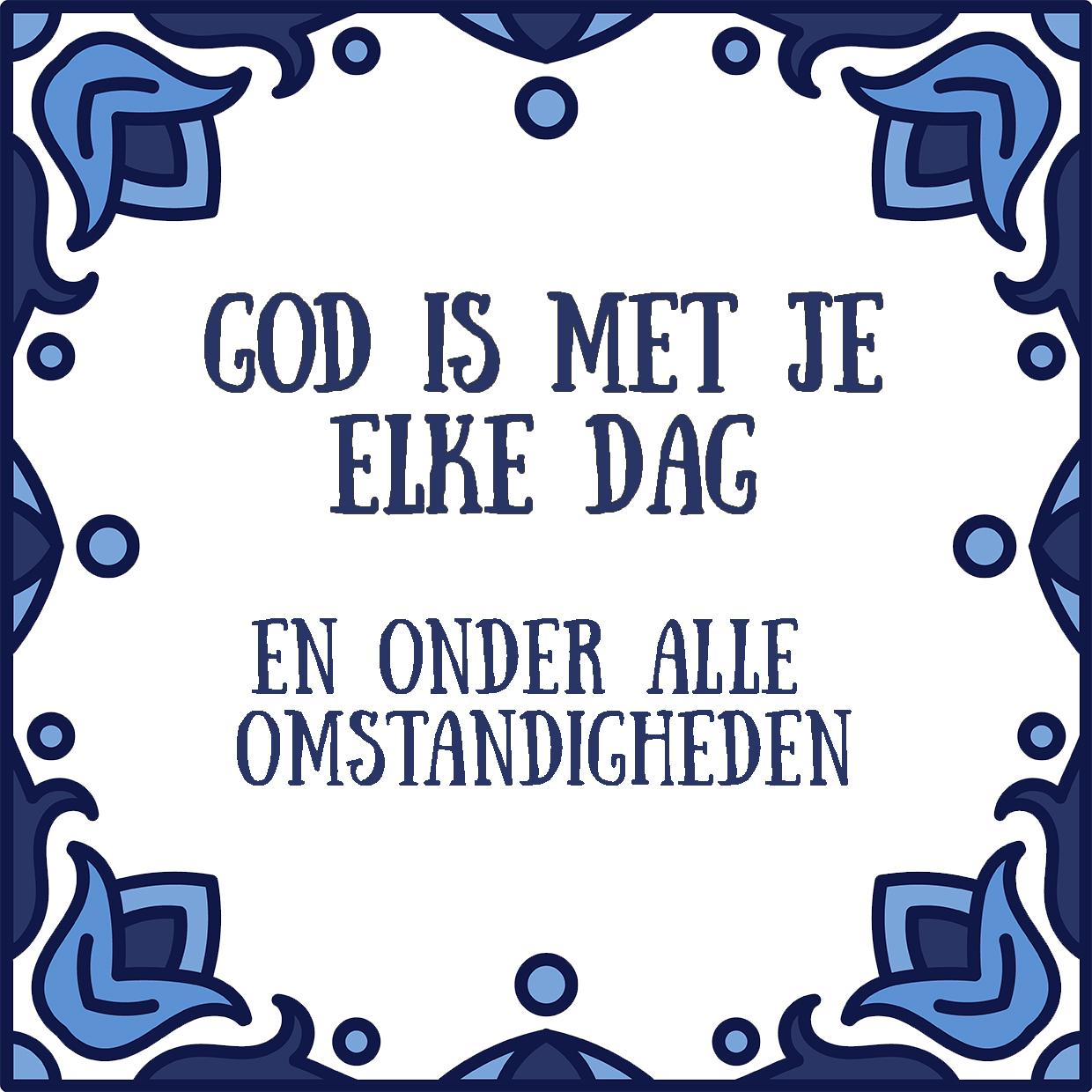 Productafbeelding: voorkant van God is met je