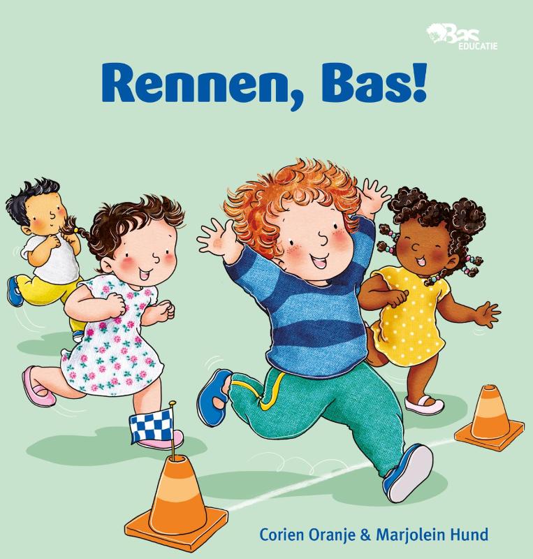 Productafbeelding: voorkant van Rennen, Bas!