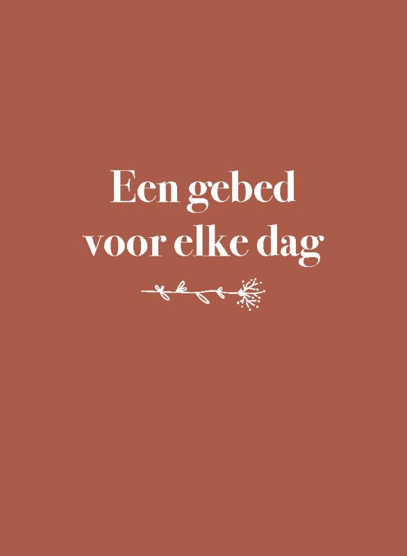 Productafbeelding: voorkant van Een gebed voor elke dag