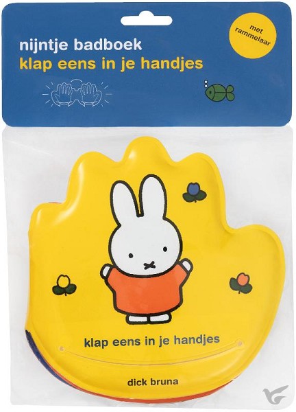 Productafbeelding: voorkant van Nijntje badboek klap eens in je handjes