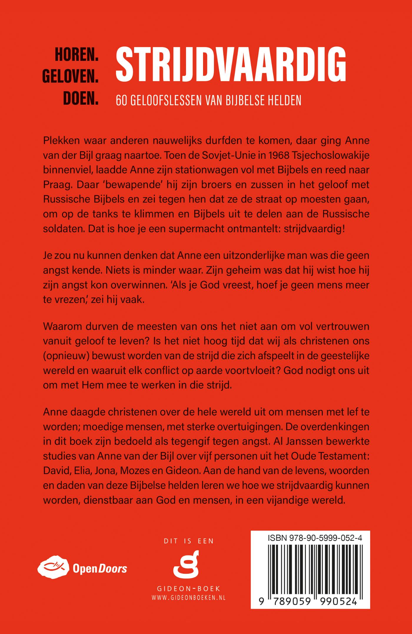 Productafbeelding: achterkant van Strijdvaardig