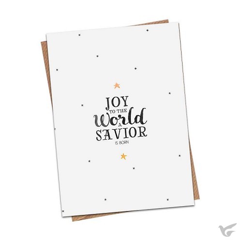 Productafbeelding: voorkant van Joy to the world a Savior is born
