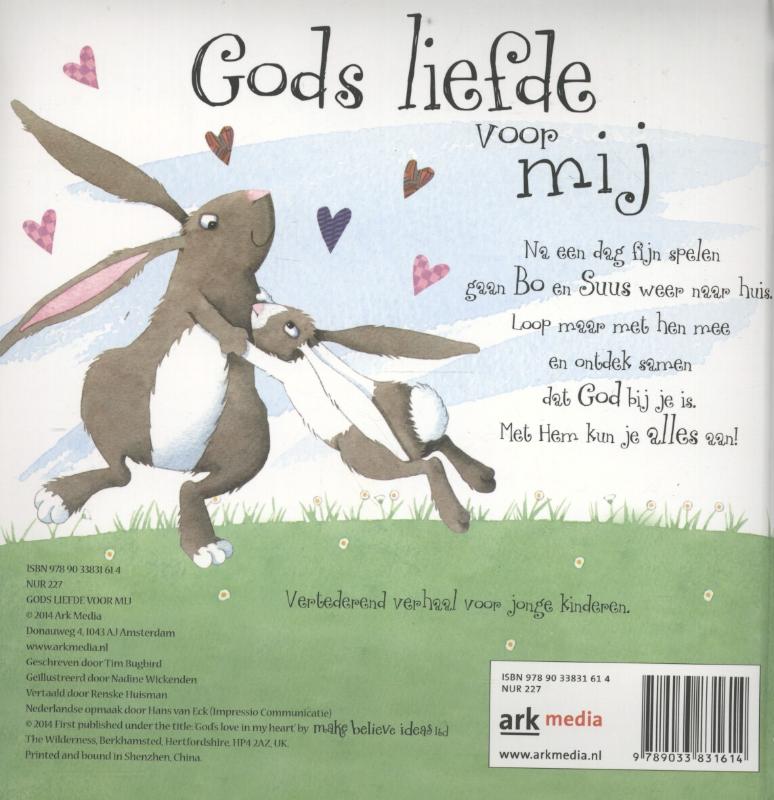 Productafbeelding: achterkant van Gods liefde voor mij