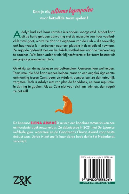 Productafbeelding: achterkant van Liefde in het spel