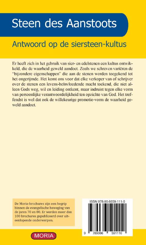 Productafbeelding: achterkant van Steen des aanstoots