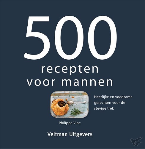 Productafbeelding: voorkant van 500 recepten voor mannen