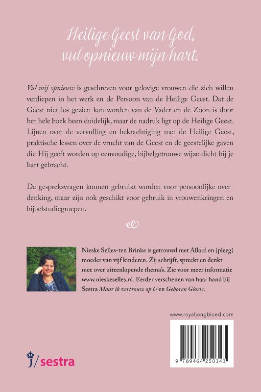Productafbeelding: achterkant van Vul mij opnieuw