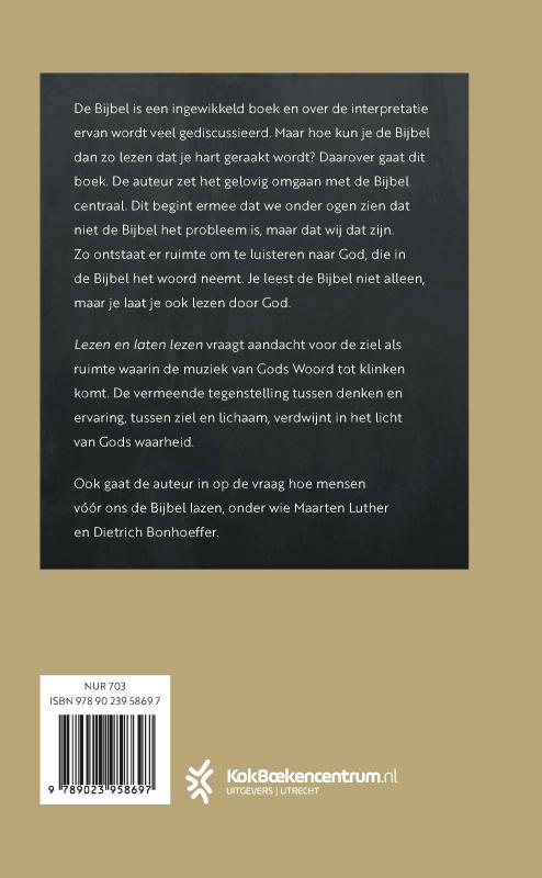 Productafbeelding: achterkant van Lezen en laten lezen