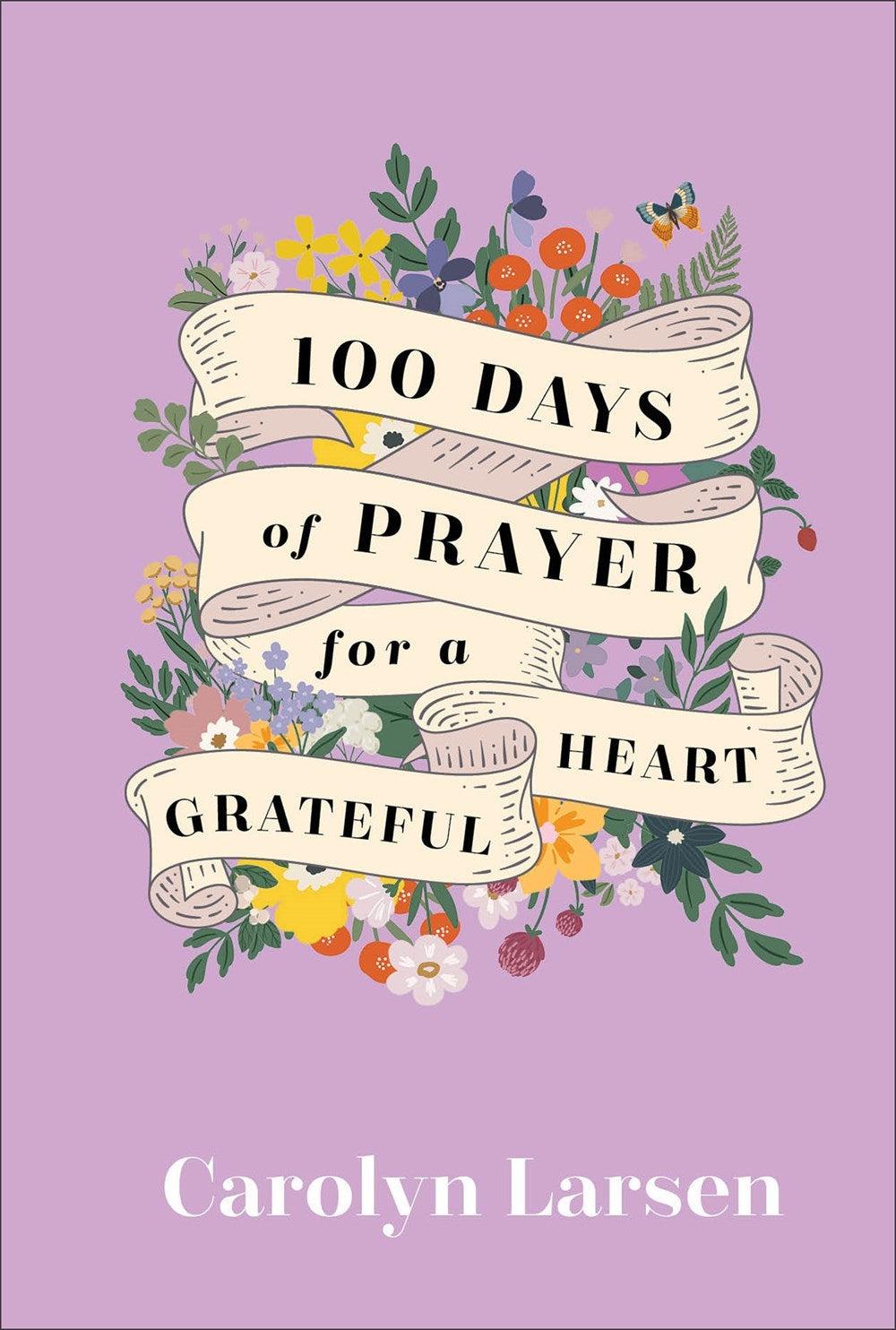 Productafbeelding: voorkant van 100 Days Of Prayer For A Grateful Heart