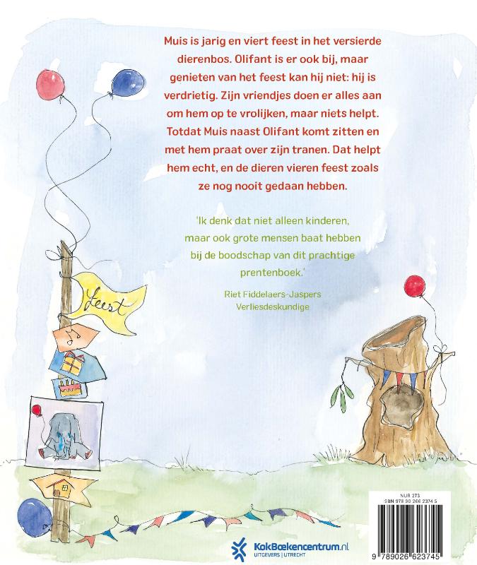 Productafbeelding: achterkant van Olifant op het feest