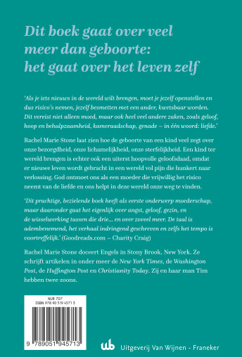 Productafbeelding: achterkant van Geboorte van hoop