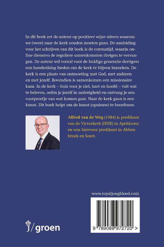 Productafbeelding: achterkant van Daarom ga ik naar de kerk