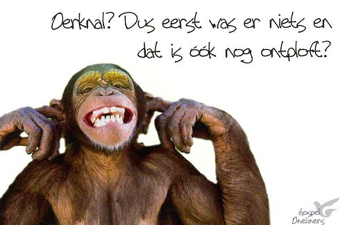 Productafbeelding: voorkant van Prentbriefkaart oerknal?