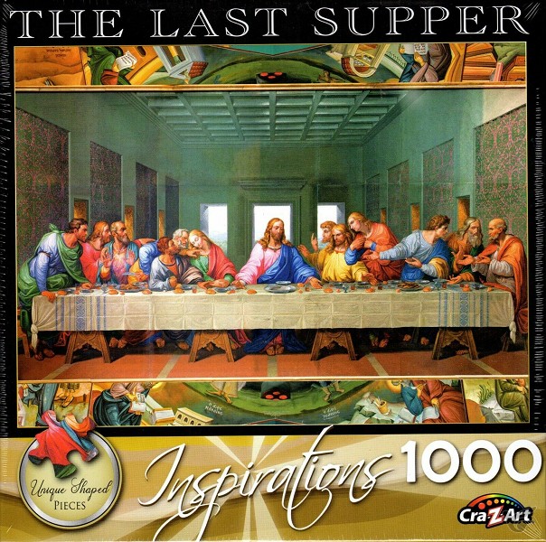 Productafbeelding: voorkant van Puzzel The Last Supper (1000 stukjes)