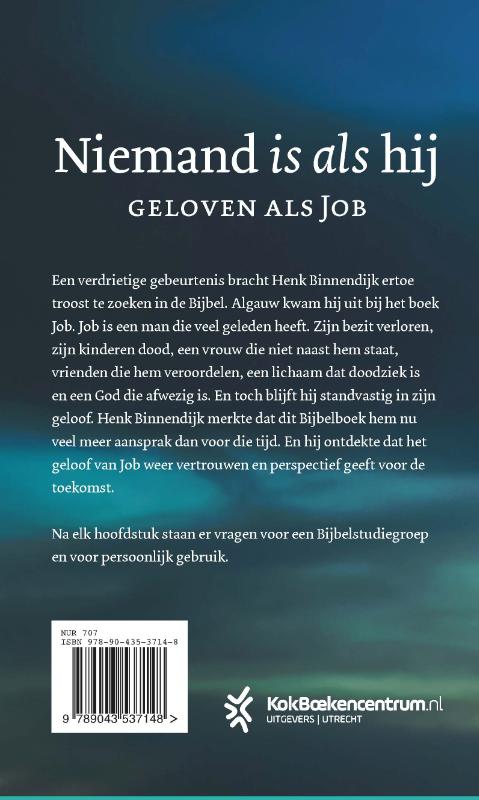 Productafbeelding: achterkant van Niemand is als hij