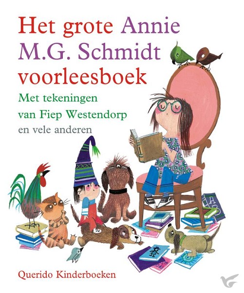 Productafbeelding: voorkant van Grote annie mg schmidt voorleesboek