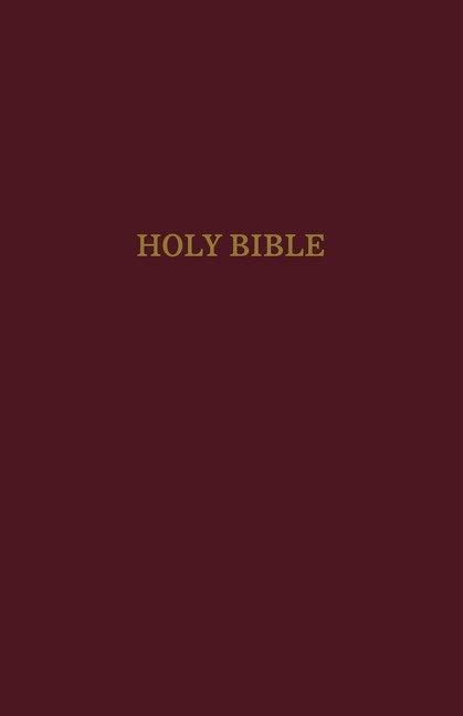 Productafbeelding: voorkant van Pew Bible - Burgundy