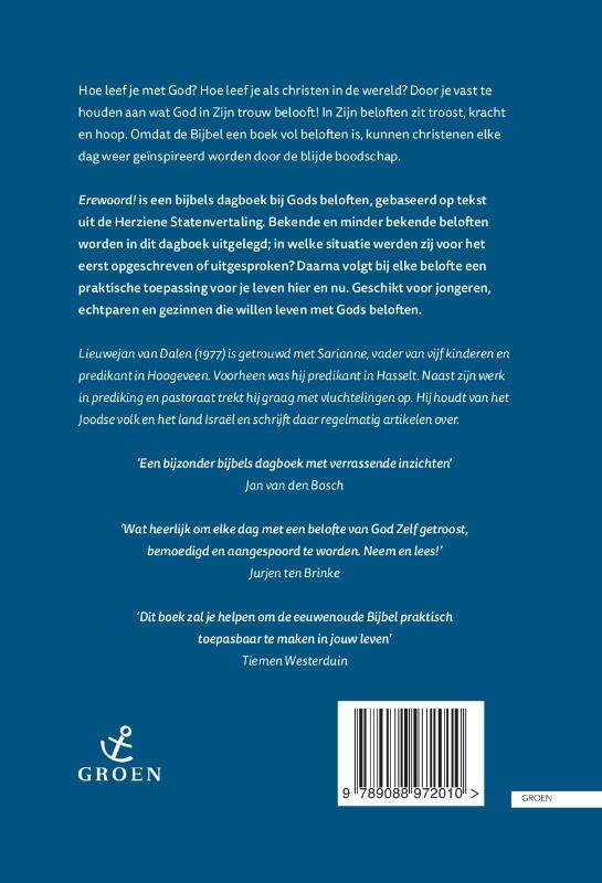 Productafbeelding: achterkant van Erewoord!