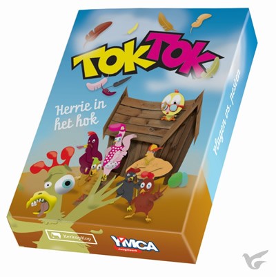 Productafbeelding: voorkant van Kaartspel Toktok  herrie in het hok