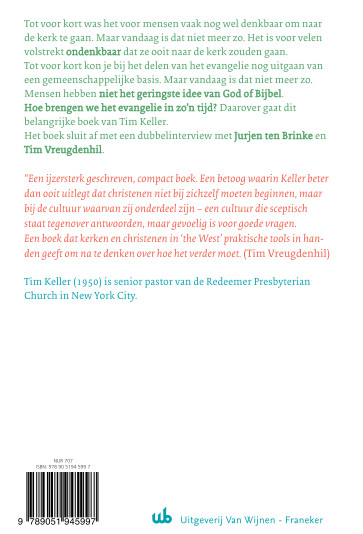 Productafbeelding: achterkant van Een aantrekkelijk evangelie