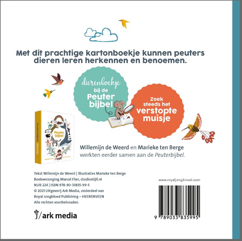 Productafbeelding: achterkant van Adam en de dieren