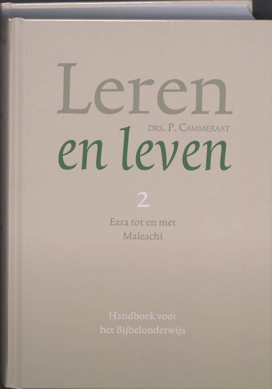 Productafbeelding: voorkant van Leren en leven 2 Ezra tot en met Maleachi