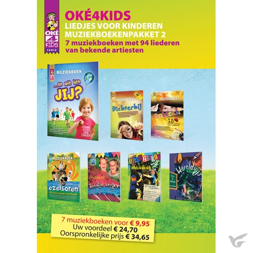Productafbeelding: voorkant van Pakket muziekboeken 2