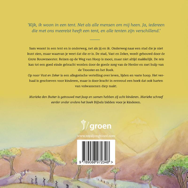 Productafbeelding: achterkant van Op naar Vast en Zeker