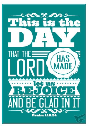 Productafbeelding: voorkant van Kadobord this is the day