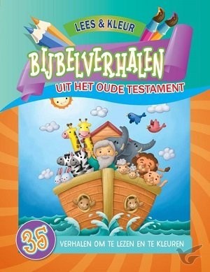 Productafbeelding: voorkant van Kleurboek bijbelverhalen uit het OT