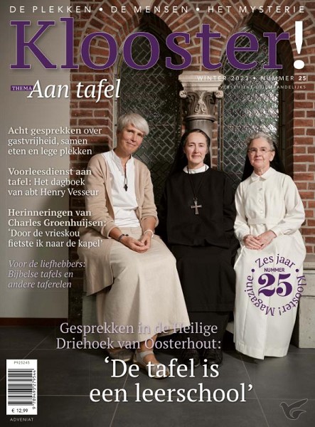 Productafbeelding: voorkant van Klooster! 25 aan tafel